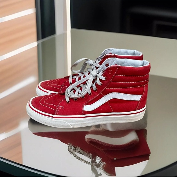 Vans Original Sk8 Hi / High Top Shoes - Picante - Picture 4 of 9